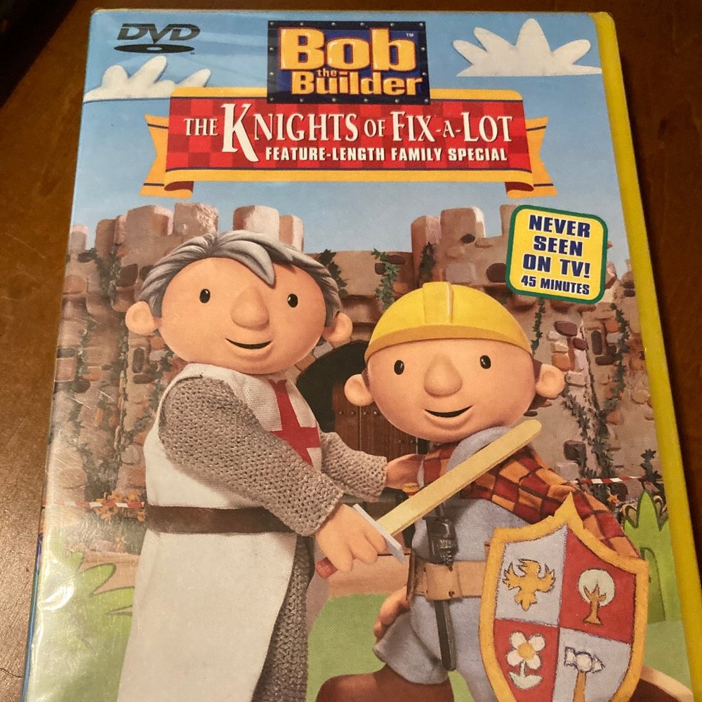BOB THE BUILDER THE KNIGHTS OF FIX A LOT DVD NEW